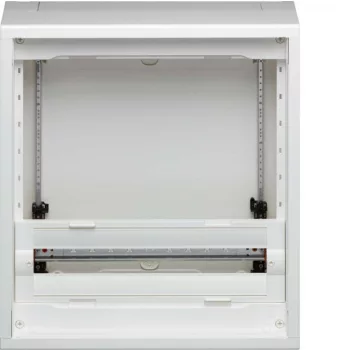   Hager FD32AN Vega D, 3 soros, falon kívűli elosztó, félig előszerelt, ajtó nélkül, 300mm üres hely (2 sor), 60