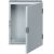 Hager Orion plus FL127A Falra szerelhető fém szekrény, teli ajtóval, 950x800x250, IP65, szerelőlap nélkül, Orion plus (Hager FL127A)