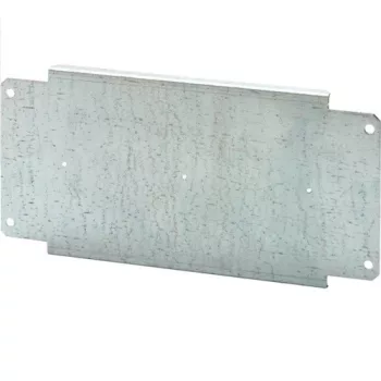   Hager Orion plus FL311A Fém modul szerelőlap, 150mm magás, 300mm széles szekrényekhez, mélységben nem állítható, Orion plus (Hager FL311A)