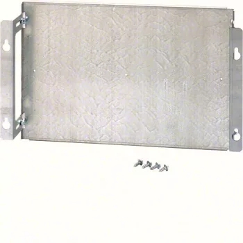   Hager Orion plus FL316A Fém modul szerelőlap, 150mm magás, 600mm széles szekrényekhez, mélységben állítható, Orion plus (Hager FL316A)