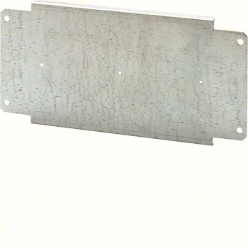   Hager Orion plus FL323A Fém modul szerelőlap, 200mm magás, 500mm széles szekrényekhez, mélységben nem állítható, Orion plus (Hager FL323A)
