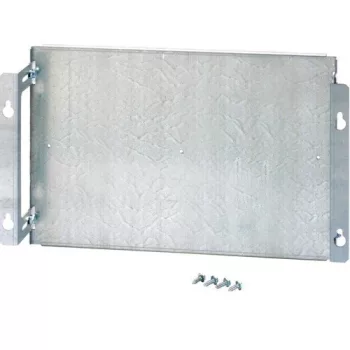   Hager Orion plus FL324A Fém modul szerelőlap, 200mm magás, 400mm széles szekrényekhez, mélységben állítható, Orion plus (Hager FL324A)