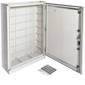   Hager FL327B Orion Plus műanyagszekrény, IP65, átlátszóajtós, 1200x850x300mm, II. é.v. osztály