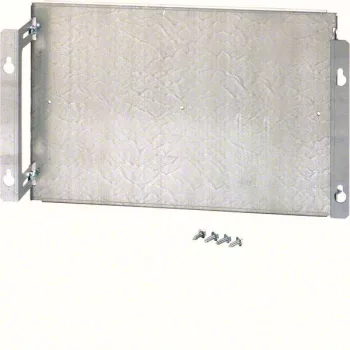   Hager Orion plus FL335A Fém modul szerelőlap, 300mm magás, 500mm széles szekrényekhez, mélységben állítható, Orion plus (Hager FL335A)