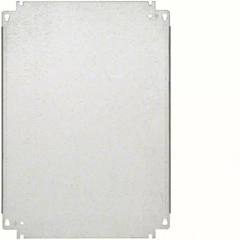   Hager Orion plus FL408A Fém szerelőlap 500x400mm (magxszél) szekrényekhez, szerelőlap mérete 480x343mm, Orion plus (Hager FL408A)