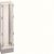 Hager Quadro5 FM117 Álló fém szekrény, 1710x450x400, 150mm lábazattal, IP55, ajtó és oldallap nélkül (külön rendelhető), sorolható, fehér RAL9010, Quadro 5 (Hager FM117)
