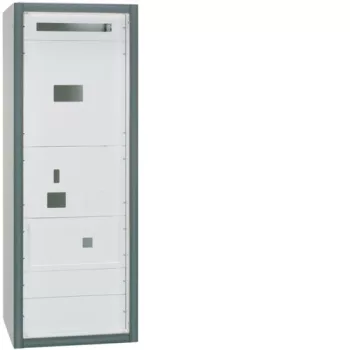   Hager FN407E Quadro+ evo befejező keret 2100x700/1000mm szekrényhez, ajtó nélküli szereléshez