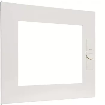   Hager FZ107N Átlátszó ajtó univers elosztókhoz, jobbra nyitható, IP44, H:500xSZ:550 mm