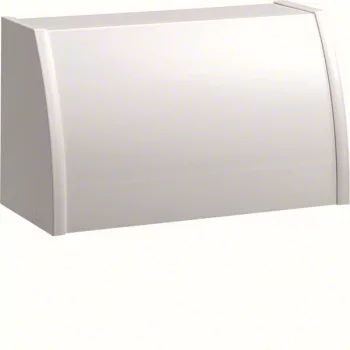   Hager FZ441N Univers kábelrendező csatorna, 1 mezős fehér RAL9010 (csak falon kívüli FWB elosztókhoz)