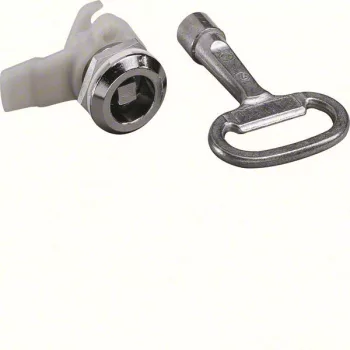   Hager FZ451 Quadro 4/5 zár, 7mm-es négyzetes betéttel, 1db kulccsal