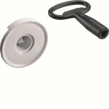   Hager FZ502N Csere zárbetét háromszög betéttel, 7 mm, IP54 (az eredeti zár helyett)