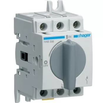   Hager HAB306, moduláris terheléskapcsoló 3P 63A 380/415V (Hager HAB306)