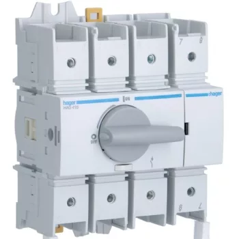   Hager HAD410, moduláris terheléskapcsoló 4P 100A 380/415V (Hager HAD410)