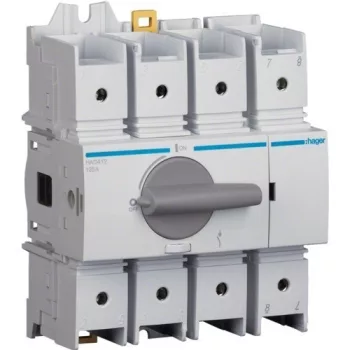   Hager HAD412, moduláris terheléskapcsoló 4P 125A 380/415V (Hager HAD412)