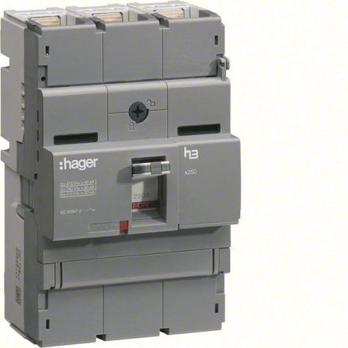 Hager HCB250H x250 kioldó nélküli kapcsoló, 3P, 250A