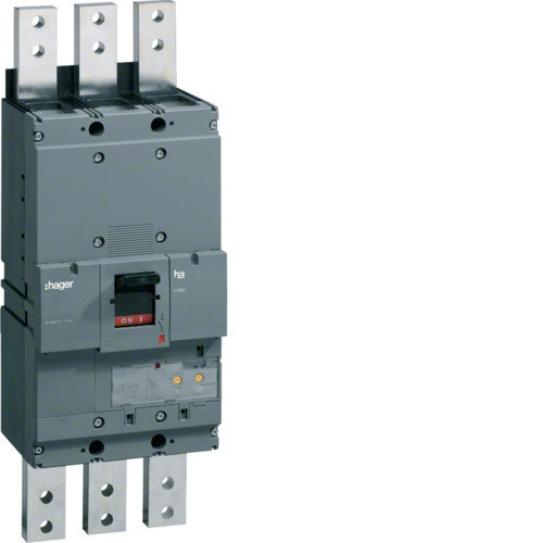 Hager HEF980H h1600 LSI kompakt megszakító, 3P, 1250A, 70kA Hager HEF980H h1600 LSI kompakt megszakító, 3P, 1250A, 70kA