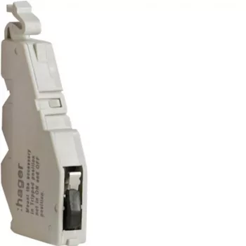  Hager HXA025H x160/250 AX állásjelző segédérintkező, 1 váltó 125V AC