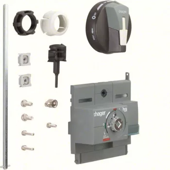 Hager HXB031H x250 hosszabbított forgó hajtás
