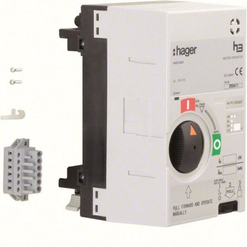 Hager HXB040H x250 motoros hajtás 24V DC