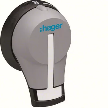   Hager HZC001 Kivezetett hajtás HFD306-hoz és HFD406-hoz, tengely nélkül