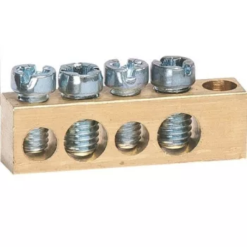   Hager Golf K140 N/PE sín 2x16mm2+2x10mm2, L=30mm, talp nélkül (Hager K140)
