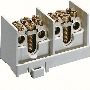   Hager K22 Fővezetéki leágazó kapocs, 2P, 2x35mm2 leág/P, 100A