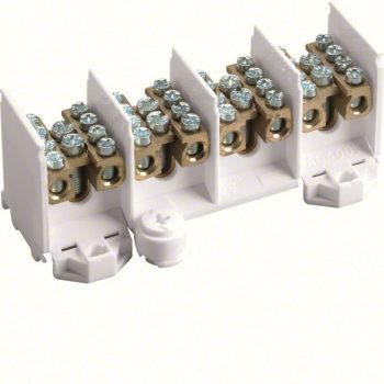   Hager K28N Fővezetéki leágazó kapocs, 4P, 1x25mm2 + 4x16mm2 leág/P, 80A