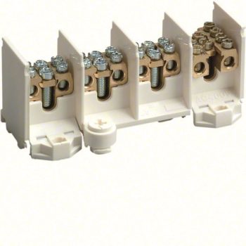   Hager K29N Fővezetéki leágazó kapocs, 4P, 1x25+2x16mm2 leág/3P + 1x25+4x16mm2 leág/1P, 80A