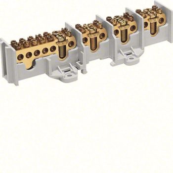   Hager K66A Fővezetéki leágazó kapocs, 4P, 1x35+2x35mm2 leág/3P + 1x35+6x35mm2 leág/1P, 100A