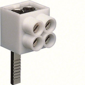   Hager KF82A Betápbővítő moduláris készülékekhez, 1P 2x16mm2 kábelek részére