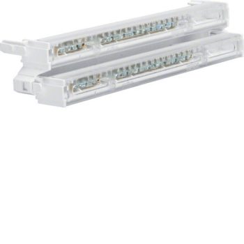   Hager KM22A N/PE sín FWBxx és FWxxUS2 szekrényekhez, 2x22db csatakozás, 60A, 1 mező széles