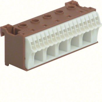   Hager KN22P Sorkapocs, QuickConnect, N, 22 csatlakozás barna