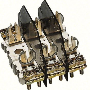   Hager L00 Késes biztosító betét aljzat, szerelőlapra, 3P, NH00, 160A