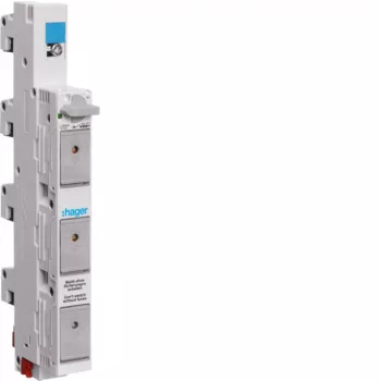   Hager L066M D02 biztosítós kapcsoló 4p 63a 60mm-es síntávra
