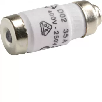   Hager LE1835 Olvadóbiztosító, D02, E18, 35A, 400 V gG kiolvadásjelzővel