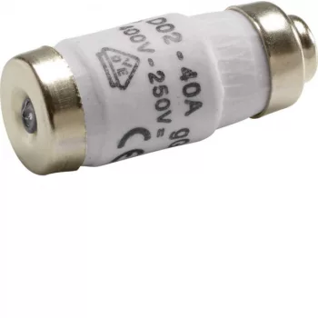   Hager LE1840 Olvadóbiztosító, D02, E18, 40A, 400 V gG kiolvadásjelzővel