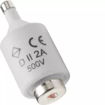  Hager LE27F02 DII olvadóbiztosító betét E27 500v F 2A GYORS betét DT II (DOL II)