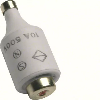   Hager LE27F10 DII olvadóbiztosító betét E27 500v F 10A GYORS betét DT II (DOL II)