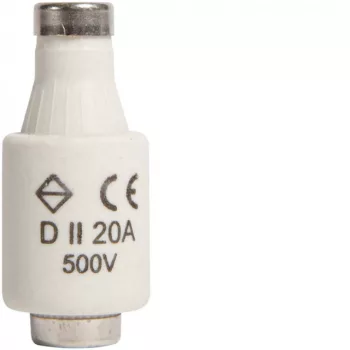   Hager LE27F20 DII olvadóbiztosító betét E27 500v F 20A GYORS betét DT II (DOL II)