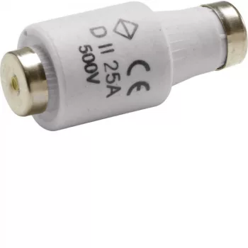   Hager LE27F25 DII olvadóbiztosító betét E27 500v F 25A GYORS betét DT II (DOL II)