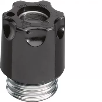   Hager LE27SIP Csavarfej DII-es olvadóbetéthez, E27, műanyag, plombálható, 25A