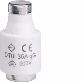   Hager LE3335 DIII olvadóbiztosító betét, E33 500V gG 35A LOMHA betét