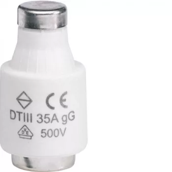   Hager LE3350 DIII olvadóbiztosító betét, E33 500V gG 50A LOMHA betét