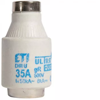   Hager LE33FF35 DIII olvadóbiztosító betét, E33 500V FF 35A SZUPERGYORS betét