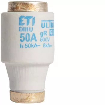   Hager LE33FF50 DIII olvadóbiztosító betét, E33 500V FF 50A SZUPERGYORS betét