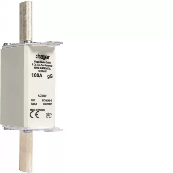Hager LNH1100T NH 1C KTF/gG 100A 500V késes biztosító