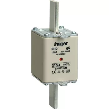 Hager LNH2315M NH 2 KTF/gG 315A 500V késes biztosító