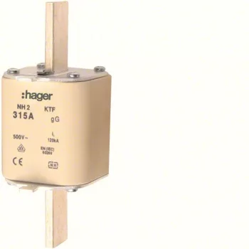 Hager LNH2315T NH 2 KTF/gG 315A 500V késes biztosító