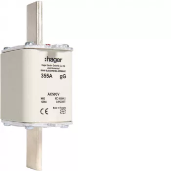 Hager LNH2355T NH 2 KTF/gG 355A 500V késes biztosító