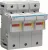Hager LS703 Biztosítós szakaszoló, L58, 3P, 22x58mm, 125A, 6M